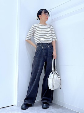 「LAKOLE（ラコレ）のアイテム」を使った、あおき@LAKOLE海老名さん（レディース・156cm）の秋コーディネート