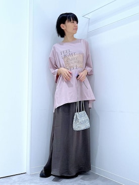 あおき@LAKOLE海老名さん（レディース・156cm）の秋コーディネート