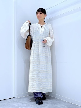 あおき@LAKOLE海老名さん(レディース・156cm)の秋コーディネート