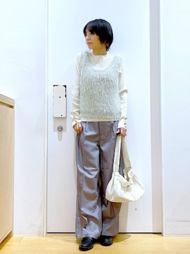 あおき@LAKOLE海老名さん（レディース・156cm）の秋コーディネート