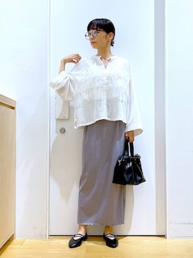 あおき@LAKOLE海老名さん（レディース・156cm）の秋コーディネート