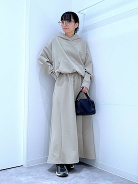 あおき@LAKOLE海老名さん(レディース・156cm)の冬コーディネート