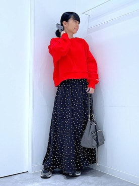 「LAKOLE（ラコレ）のアイテム」を使った、あおき@LAKOLE海老名さん（レディース・156cm）の春コーディネート