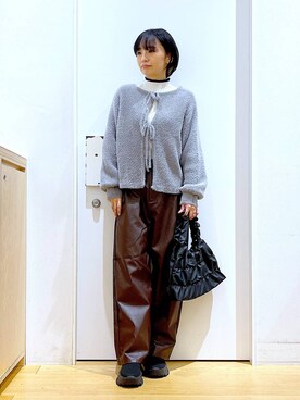 あおき@LAKOLE海老名さん（レディース・156cm）の秋コーディネート