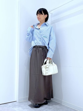 あおき@LAKOLE海老名さん(レディース・156cm)の秋コーディネート