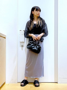 あおき@LAKOLE海老名さん(レディース・156cm)の夏コーディネート