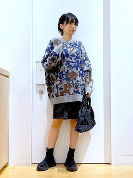 あおき@LAKOLE海老名さん（レディース・156cm）の秋コーディネート