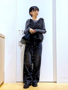 あおき@LAKOLE海老名さん(レディース・156cm)の秋コーディネート