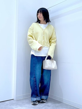 あおき@LAKOLE海老名さん（レディース・156cm）の春コーディネート