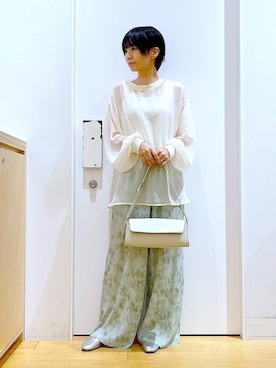 「LAKOLE（ラコレ）のアイテム（パンプス）」を使った、あおき@LAKOLE海老名さん（レディース・156cm）の夏コーディネート