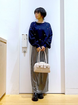 あおき@LAKOLE海老名さん（レディース・156cm）の秋コーディネート