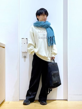 あおき@LAKOLE海老名さん(レディース・156cm)の冬コーディネート