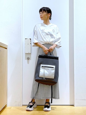 あおき@LAKOLE海老名さん（レディース・156cm）の秋コーディネート