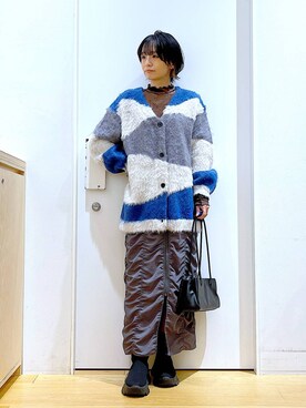 あおき@LAKOLE海老名さん(レディース・156cm)の秋コーディネート