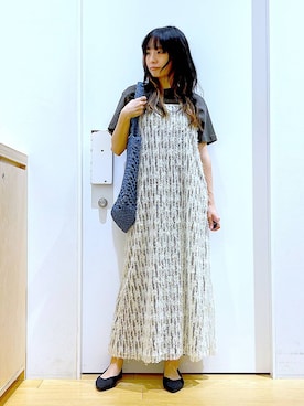 あおき@LAKOLE海老名さん(レディース・156cm)の夏コーディネート
