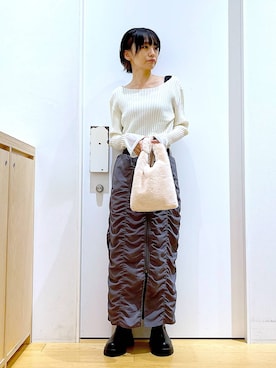 あおき@LAKOLE海老名さん（レディース・156cm）の秋コーディネート