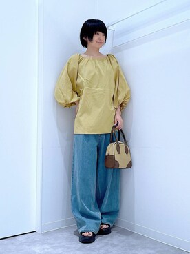 あおき@LAKOLE海老名さん（レディース・156cm）の秋コーディネート