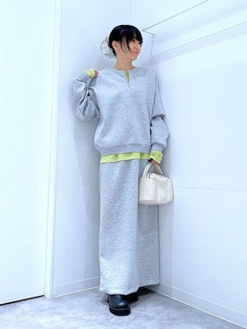 あおき@LAKOLE海老名さん（レディース・156cm）の春コーディネート