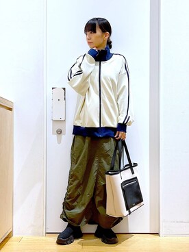 あおき@LAKOLE海老名さん（レディース・156cm）の冬コーディネート