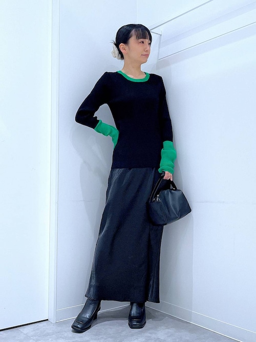 スクエアトゥ切替ブーツ / 589066