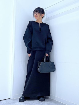 あおき@LAKOLE海老名さん（レディース・156cm）の春コーディネート