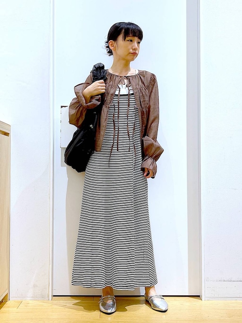 アイロンいら〜ず セール】2WAYシャーリングブラウス / 142622（シャツ/ブラウス