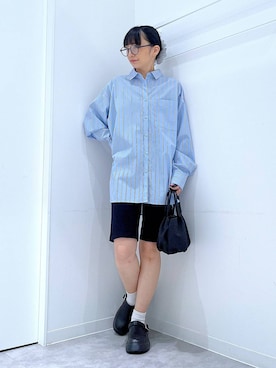 「LAKOLE（ラコレ）のアイテム」を使った、あおき@LAKOLE海老名さん（レディース・156cm）の秋コーディネート