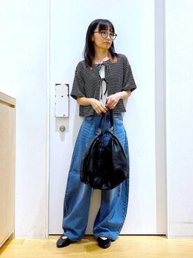 あおき@LAKOLE海老名さん(レディース・156cm)の秋コーディネート