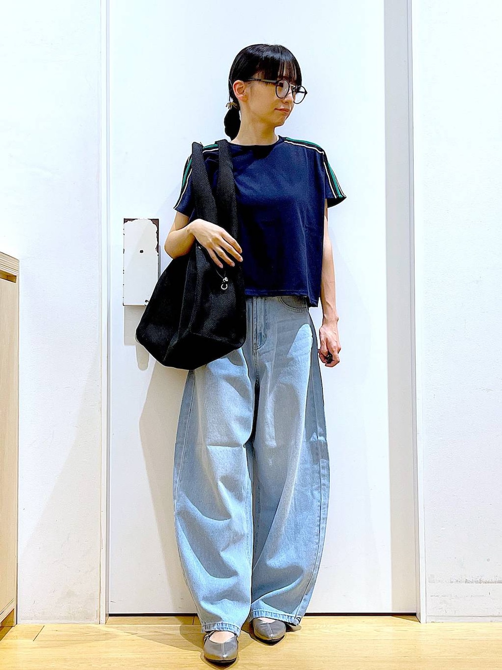 LAKOLE（ラコレ）の「メッシュギャザートートバッグ / 109586