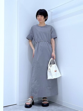 あおき@LAKOLE海老名さん(レディース・156cm)の夏コーディネート