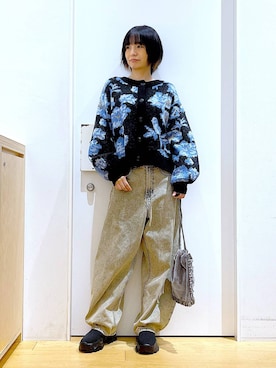 あおき@LAKOLE海老名さん(レディース・156cm)の秋コーディネート