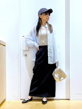 あおき@LAKOLE海老名さん(レディース・156cm)の春コーディネート