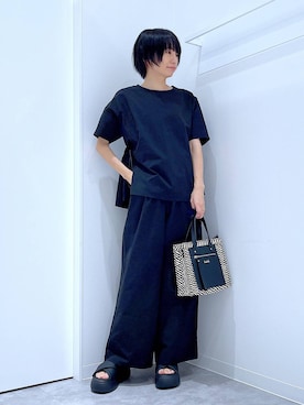 あおき@LAKOLE海老名さん（レディース・156cm）の夏コーディネート