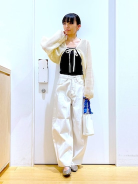 あおき@LAKOLE海老名さん（レディース・156cm）の夏コーディネート