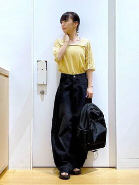 あおき@LAKOLE海老名さん（レディース・156cm）の夏コーディネート