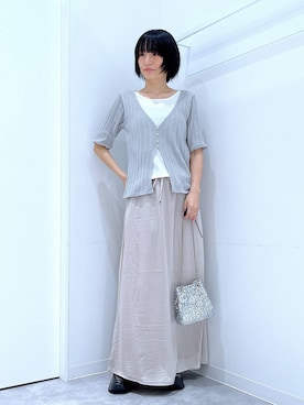 あおき@LAKOLE海老名さん（レディース・156cm）の秋コーディネート