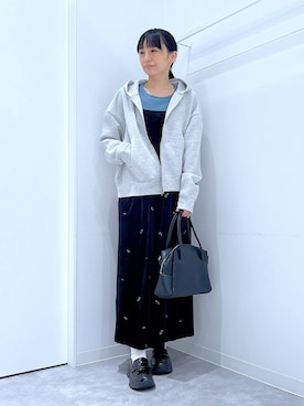 あおき@LAKOLE海老名さん(レディース・156cm)の秋コーディネート