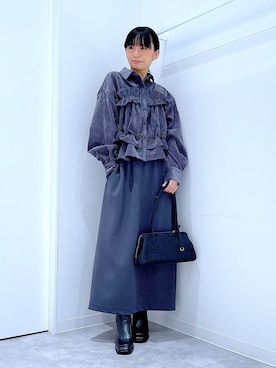 あおき@LAKOLE海老名さん(レディース・156cm)の秋コーディネート