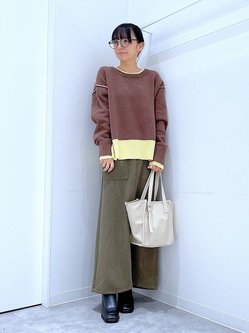 スクエアトゥ切替ブーツ / 589066