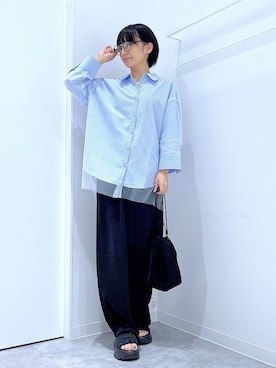 あおき@LAKOLE海老名さん(レディース・156cm)の秋コーディネート