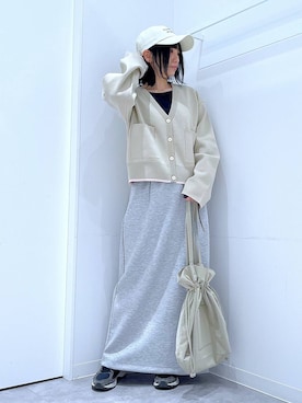 あおき@LAKOLE海老名さん(レディース・156cm)の冬コーディネート