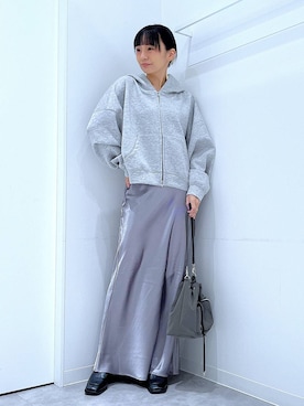 あおき@LAKOLE海老名さん（レディース・156cm）の春コーディネート