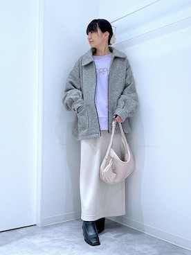 あおき@LAKOLE海老名さん（レディース・156cm）の秋コーディネート