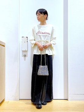 あおき@LAKOLE海老名さん(レディース・156cm)の秋コーディネート