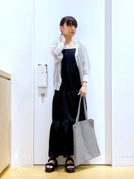 あおき@LAKOLE海老名さん（レディース・156cm）の夏コーディネート