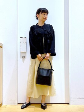 あおき@LAKOLE海老名さん(レディース・156cm)の秋コーディネート