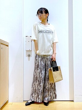 あおき@LAKOLE海老名さん(レディース・156cm)の夏コーディネート