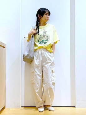 あおき@LAKOLE海老名さん(レディース・156cm)の春コーディネート