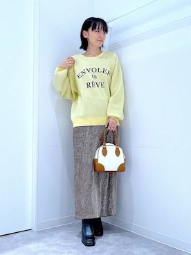 あおき@LAKOLE海老名さん(レディース・156cm)の冬コーディネート