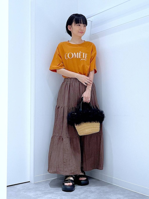 LAKOLE ショルダーバッグ バッグ 2WAYペーパーチュールコンビ